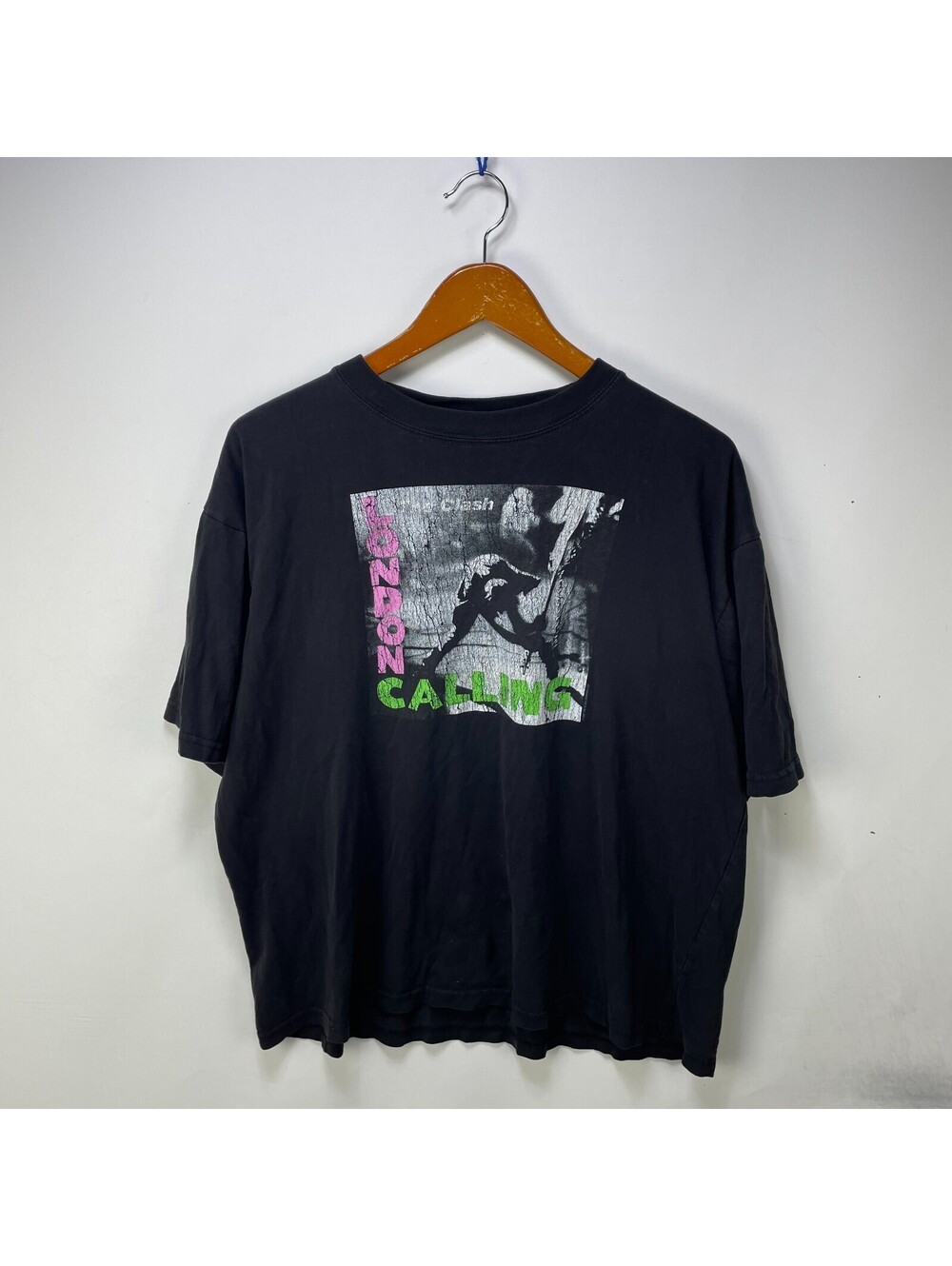 Vintage The Clash London Calling Band T Shirt Large Y2K